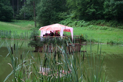 Das Dammbachtal Duo unterh�lt die G�ste